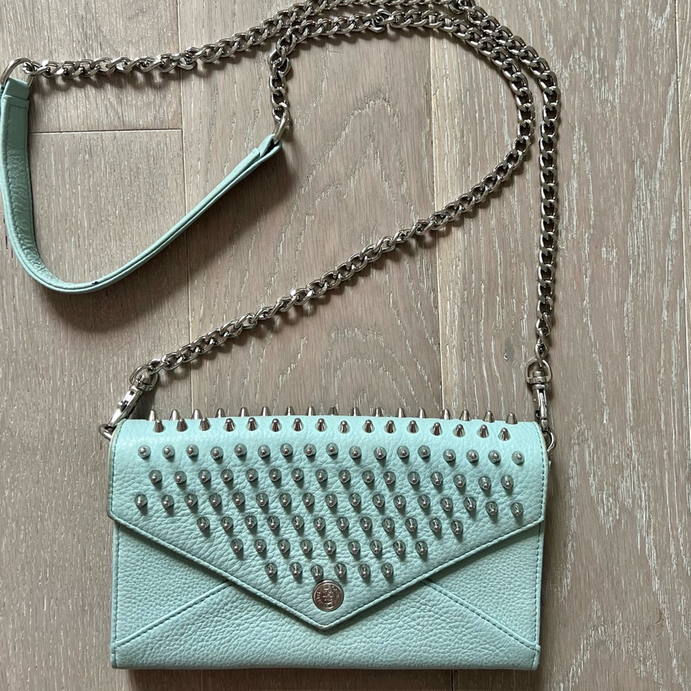 Rebecca Minkoff Leather Spike Crossbody Bga